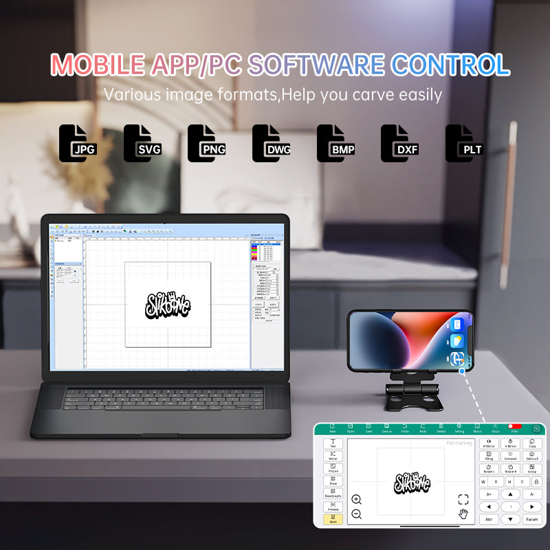 MR.CARVE M4 Dual Laser Fiber Marking Machine