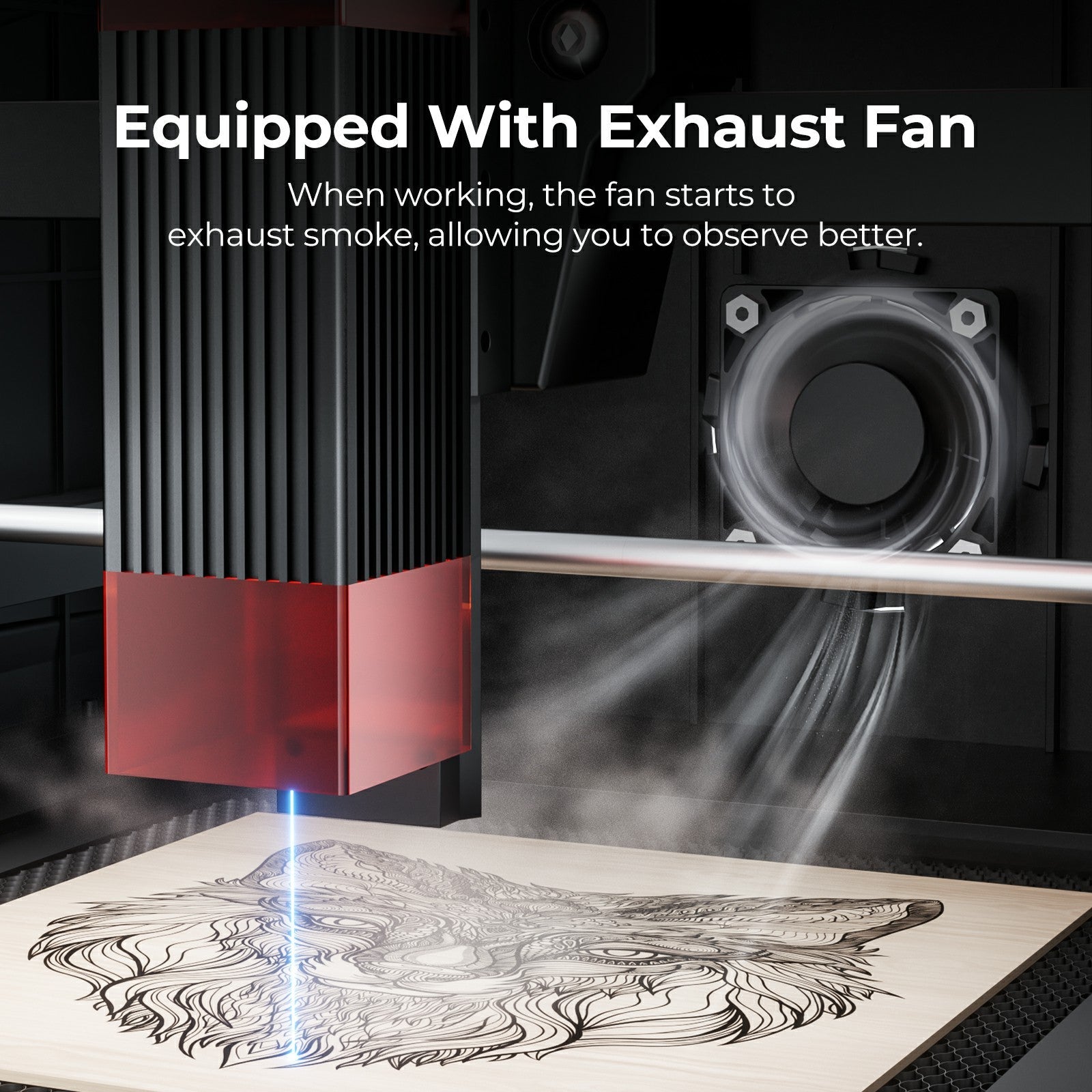 ACMER K1 Enclosed Portable Laser Engraver