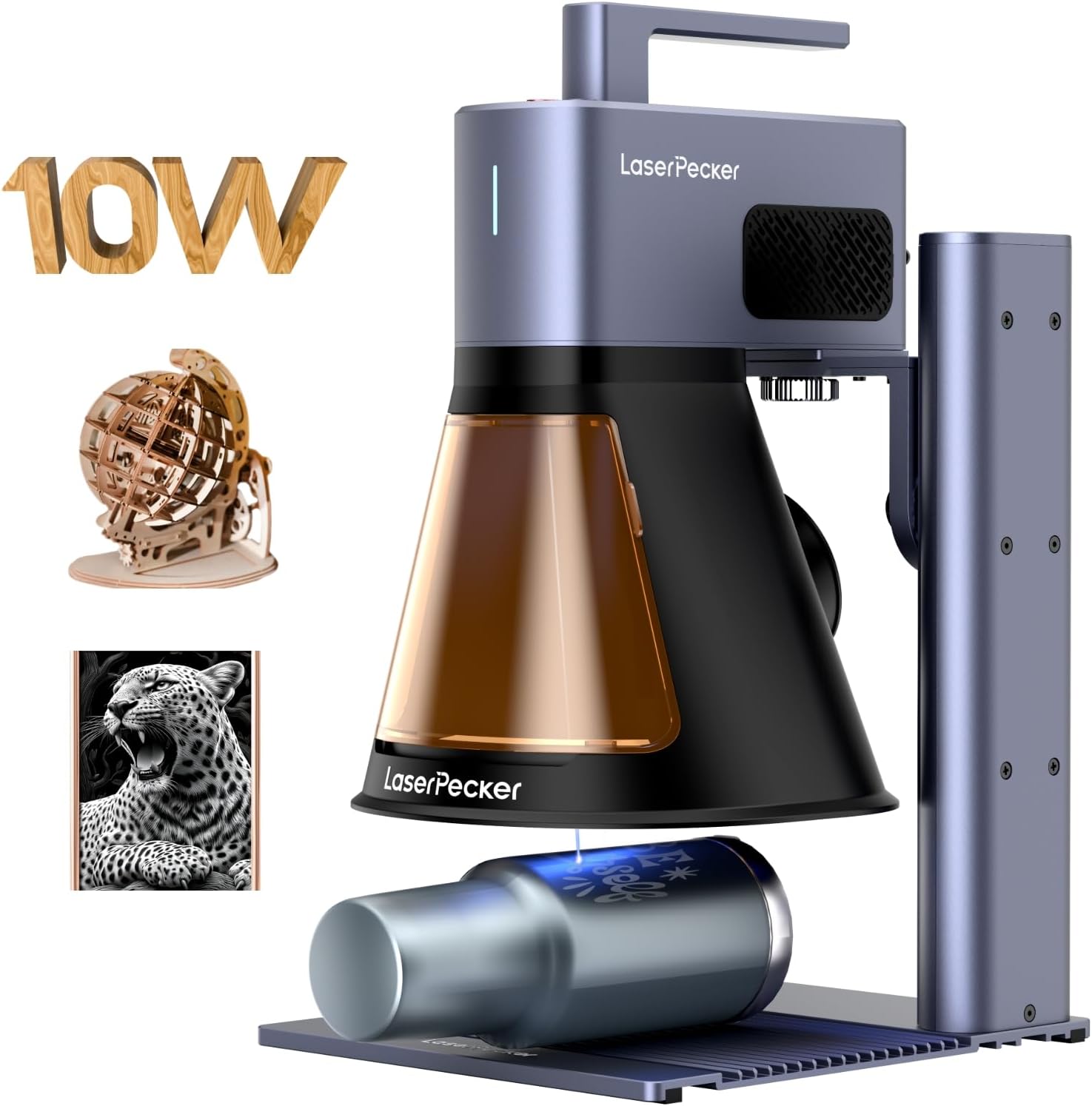 LaserPecker LP2 Plus 10W Desktop Laser Engraver & Cutter