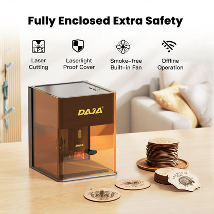 DAJA DJ6 Pro Enclosed Laser Engraving Machine