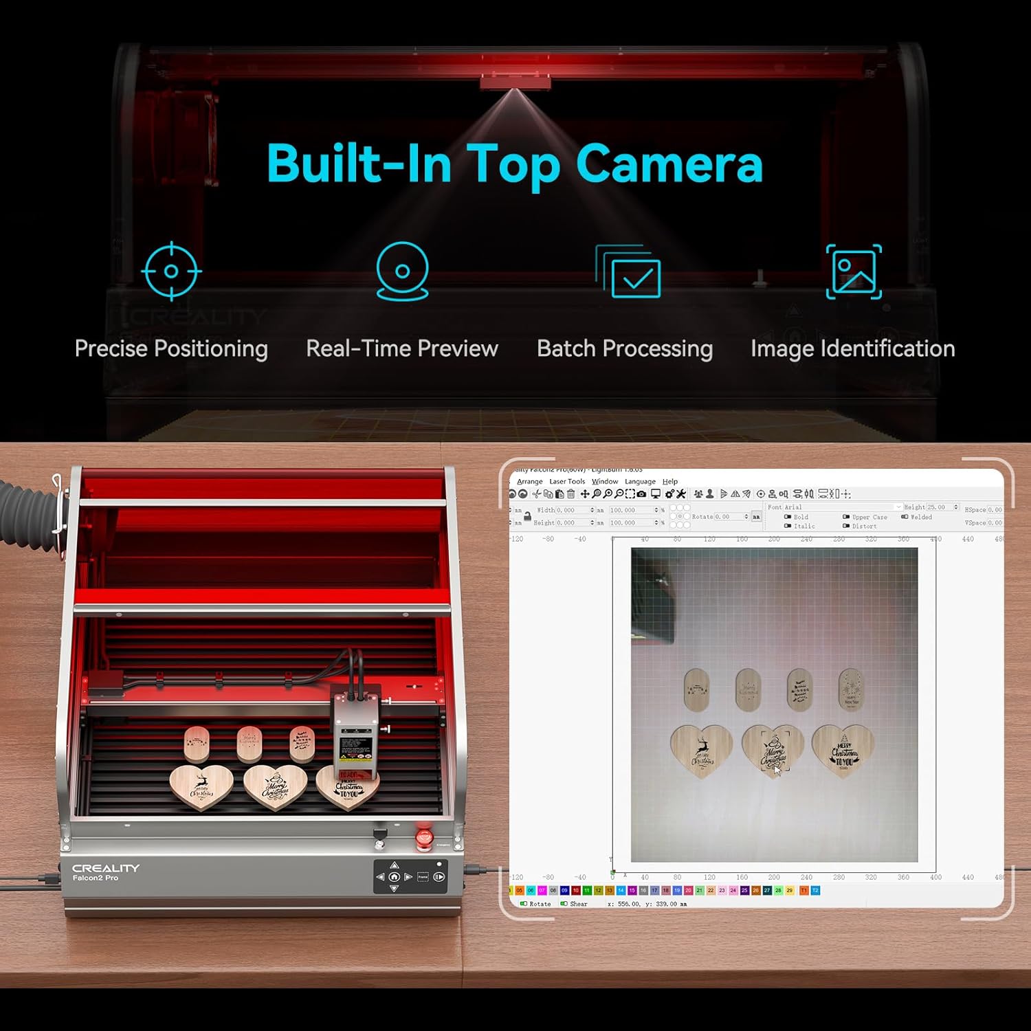 Falcon2 Pro S 40W Enclosed Diode Laser Engraver