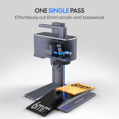 LaserPecker LP2 Plus 10W Desktop Laser Engraver & Cutter