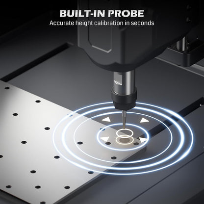 Genmitsu Cubiko CNC Router Machine with Enclosure, PCB Milling Machine, Smart Desktop CNC with Auto Z-Probing, WiFi & APP Supported, Great for Polishing, Drawing, Woodworking