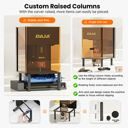 DAJA DJ6 Pro Enclosed Laser Engraving Machine