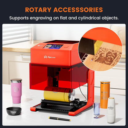 AlgoLaser 3W Smart Laser Engraver Machine, 48W Total Power, Class 1 Portable Laser Cutter with Built-in 2.0 AlgoOS System, No Computer Required, Laser Engraving for Wood, Acrylic, Leather.