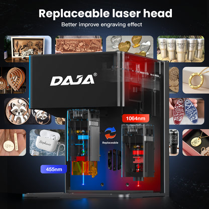 DAJA DJ6 Pro Enclosed Laser Engraving Machine