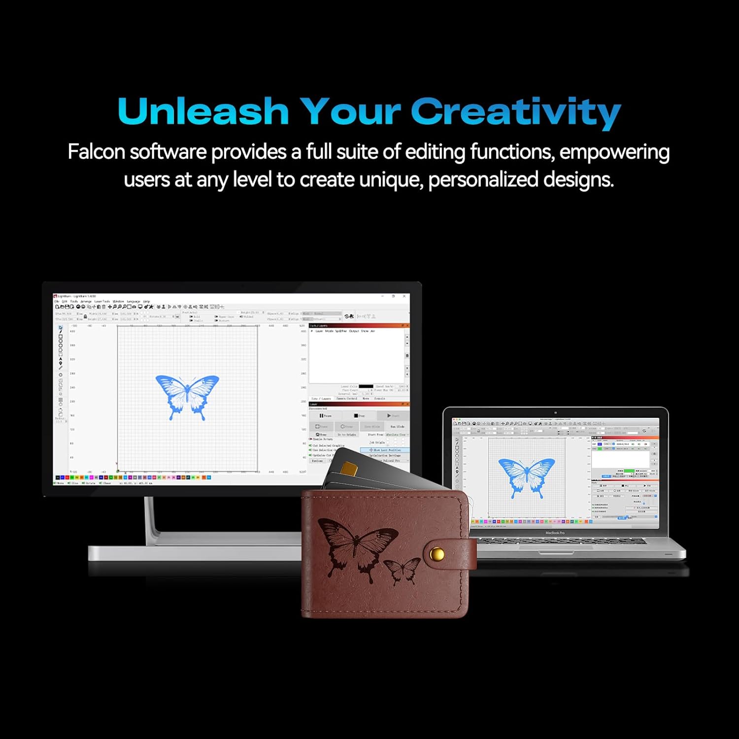 Falcon2 Pro S 40W Enclosed Diode Laser Engraver