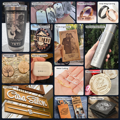 MR.CARVE M6 Enclosed Dual Laser Engraving Machine 20W