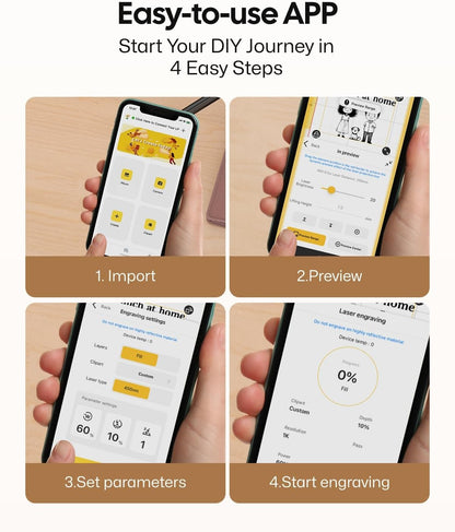 LaserPecker LP1 Pro - Pocket Diode Laser Engraver