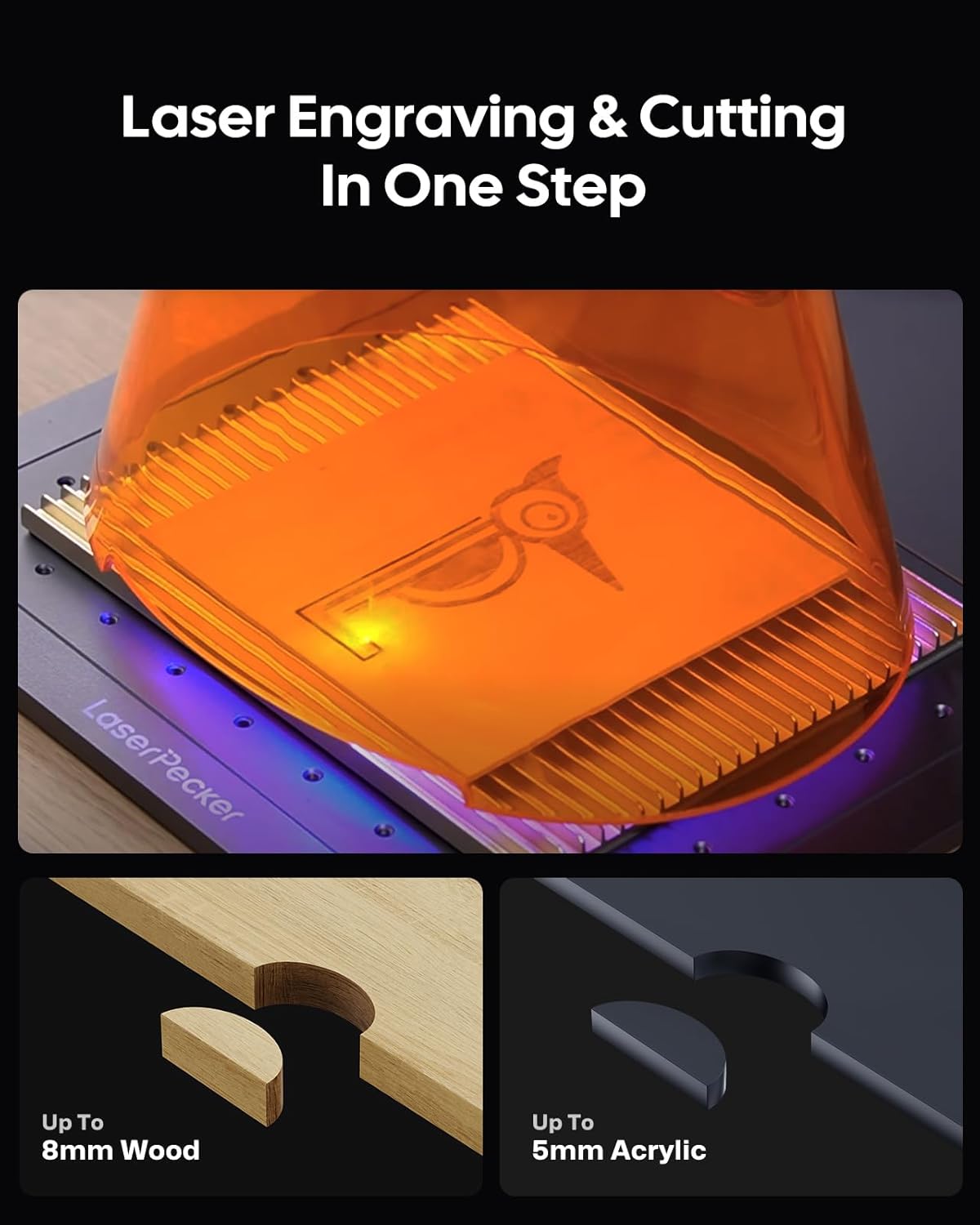 LaserPecker LP4 - The World's First Dual-laser Engraver