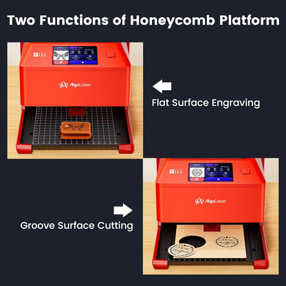 AlgoLaser 3W Smart Laser Engraver Machine, 48W Total Power, Class 1 Portable Laser Cutter with Built-in 2.0 AlgoOS System, No Computer Required, Laser Engraving for Wood, Acrylic, Leather.