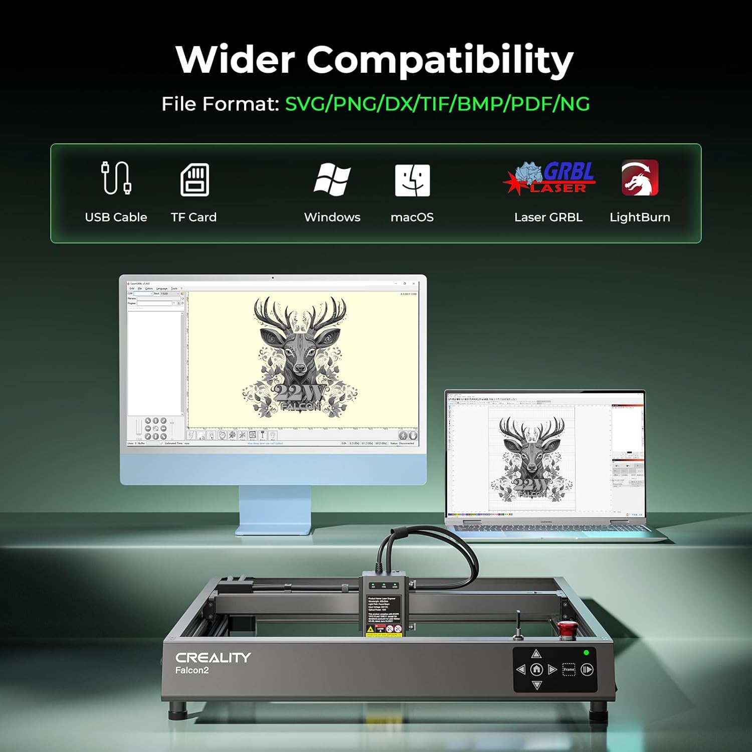 Falcon2 22W Diode Laser Engraver