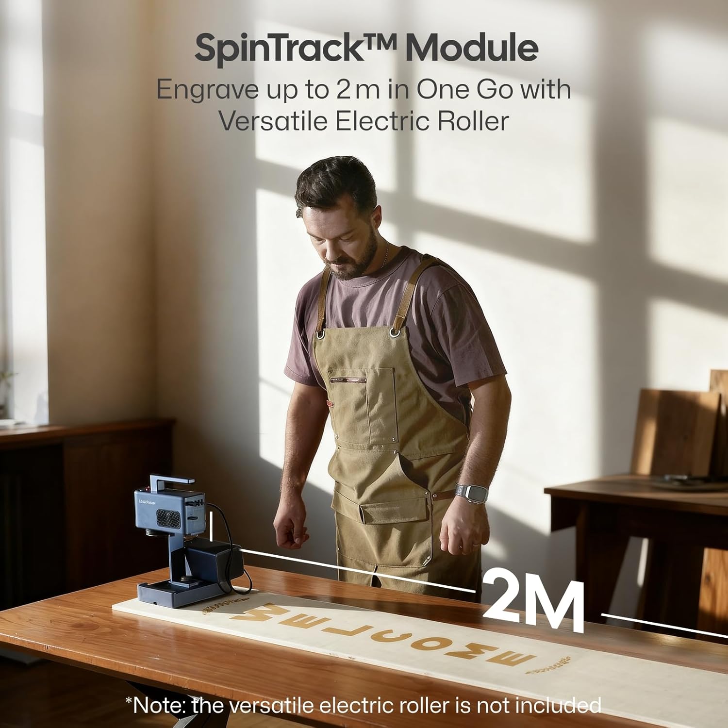 LaserPecker LP2 Plus 10W Desktop Laser Engraver & Cutter